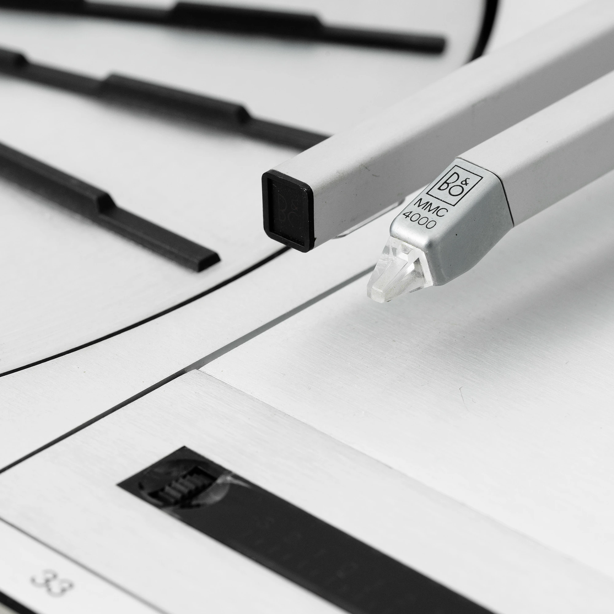 Close up of the Beogram 4000 Needle