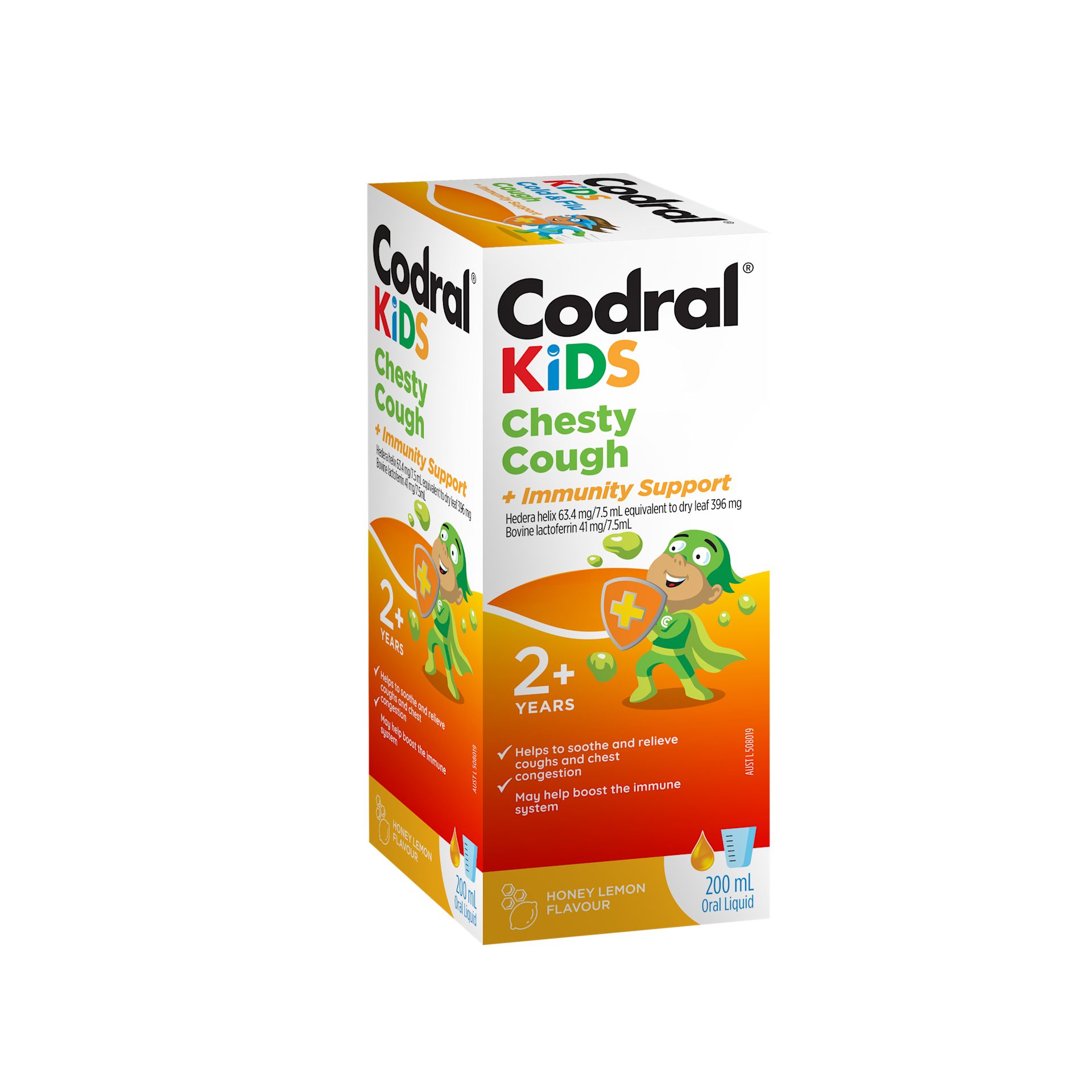 Codral Kids Chesty Cough + Immunity Support Image-2