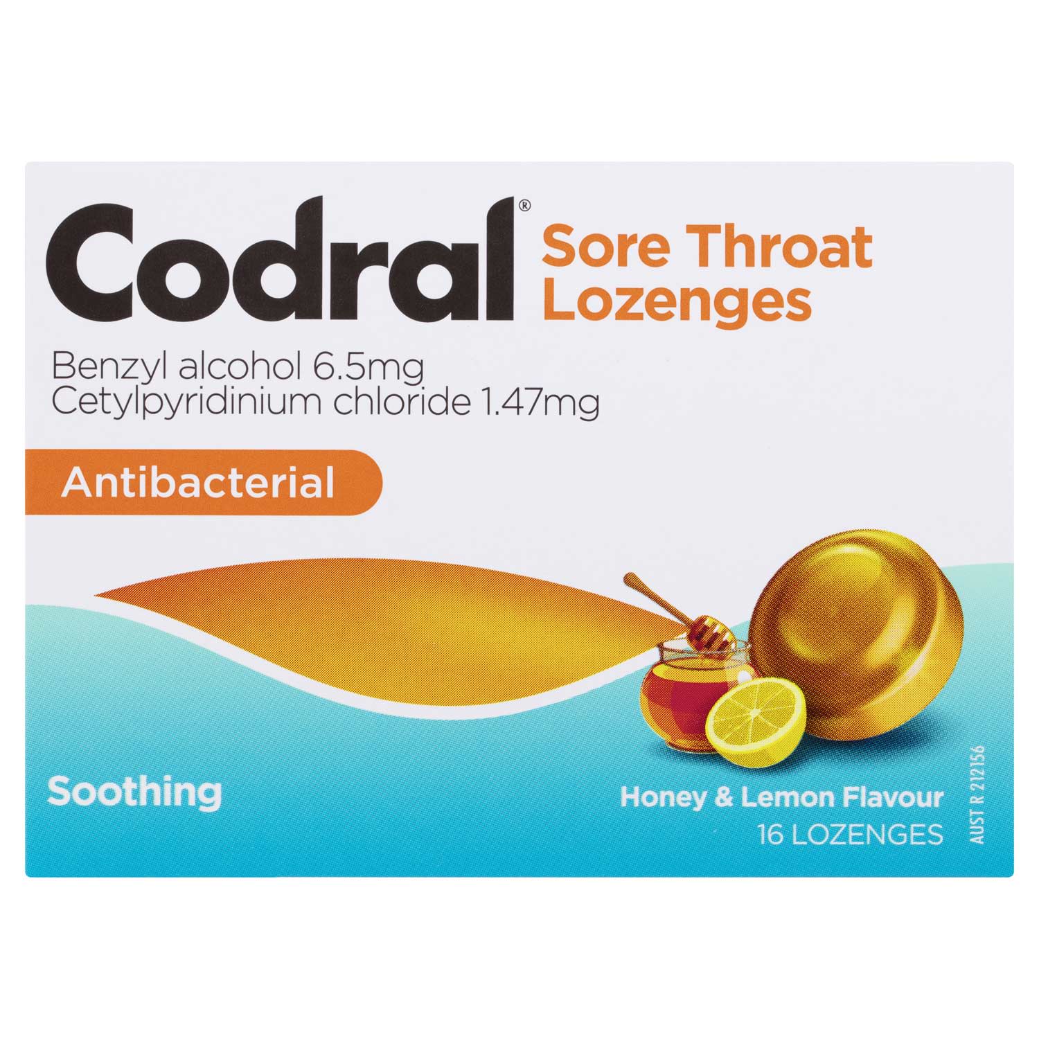 Codral Sore Throat Lozenge Honey & Lemon - Image 2 - Codral - en-AU