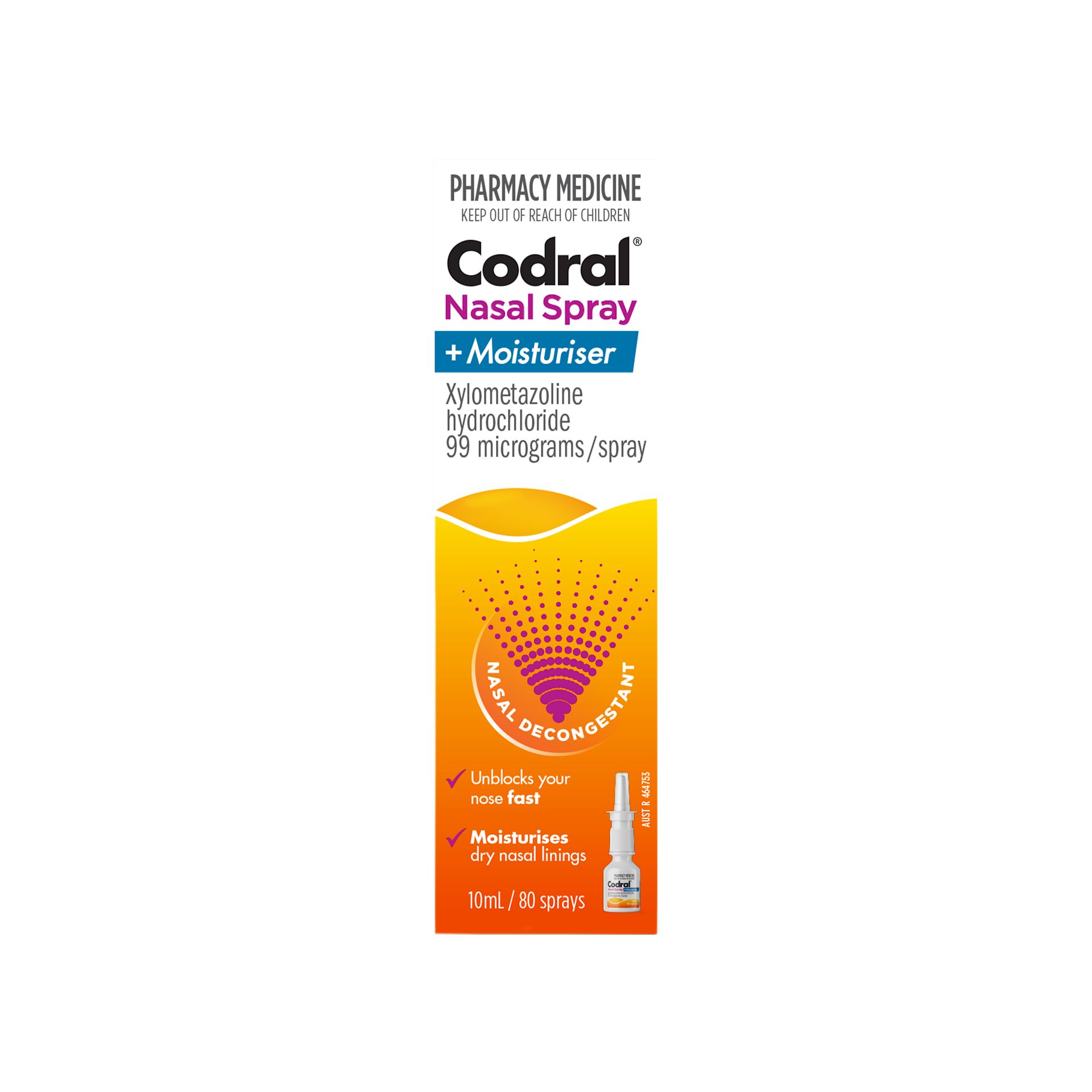 Codral Nasal Spray Xylo 10ml