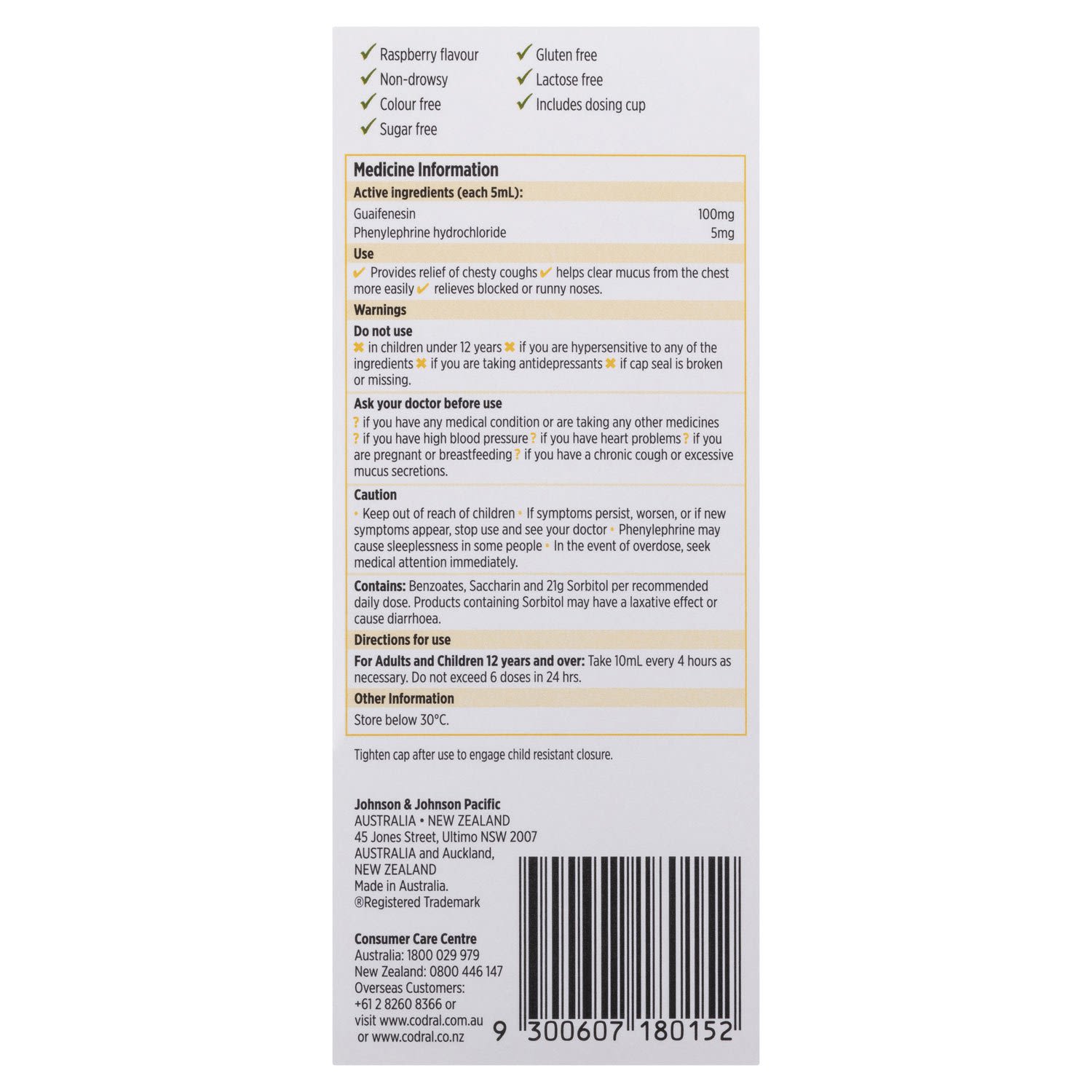 Codral Mucus Cough + Cold - Image 3 - Codral - en-AU