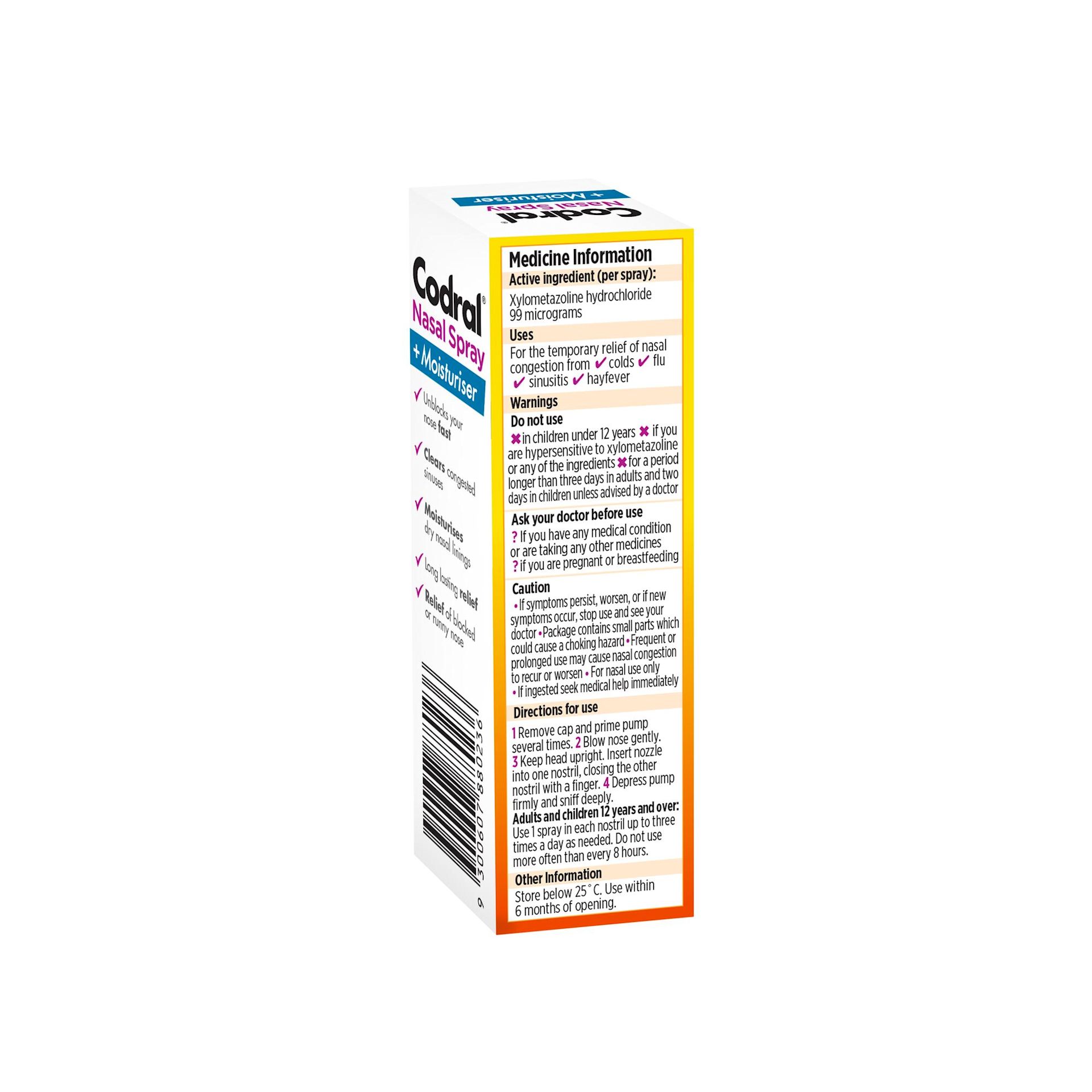 Codral Nasal Spray Xylo 10ml