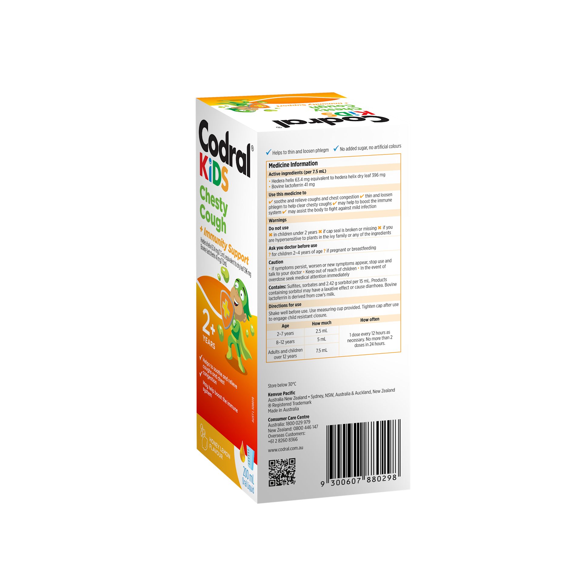 Codral Kids Chesty Cough + Immunity Support Image-4