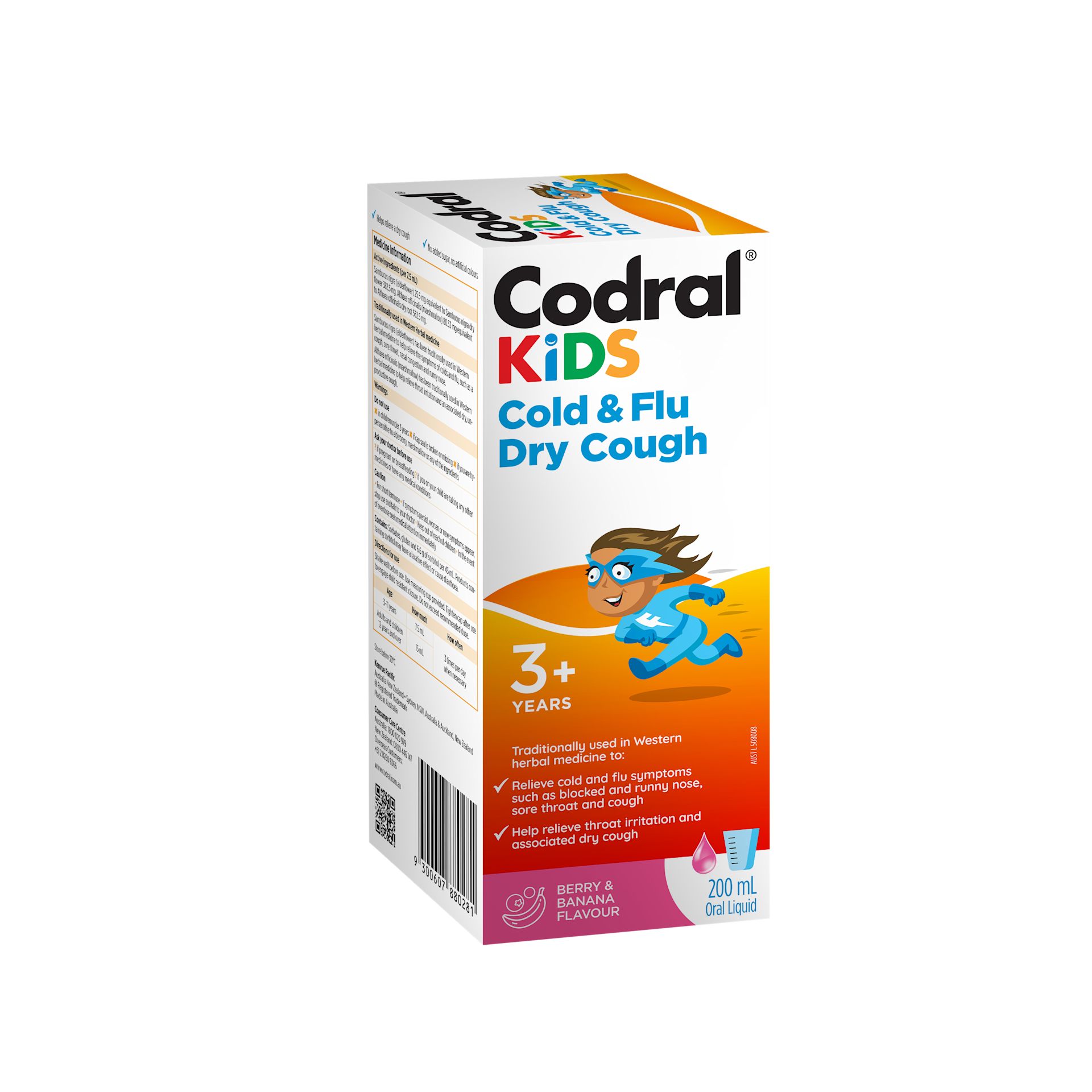Codral Kids Cold & Flu Dry Cough