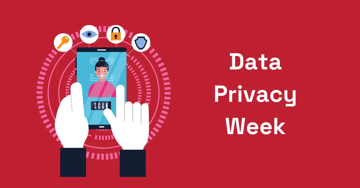 This feature image is about a blog on data privacy week