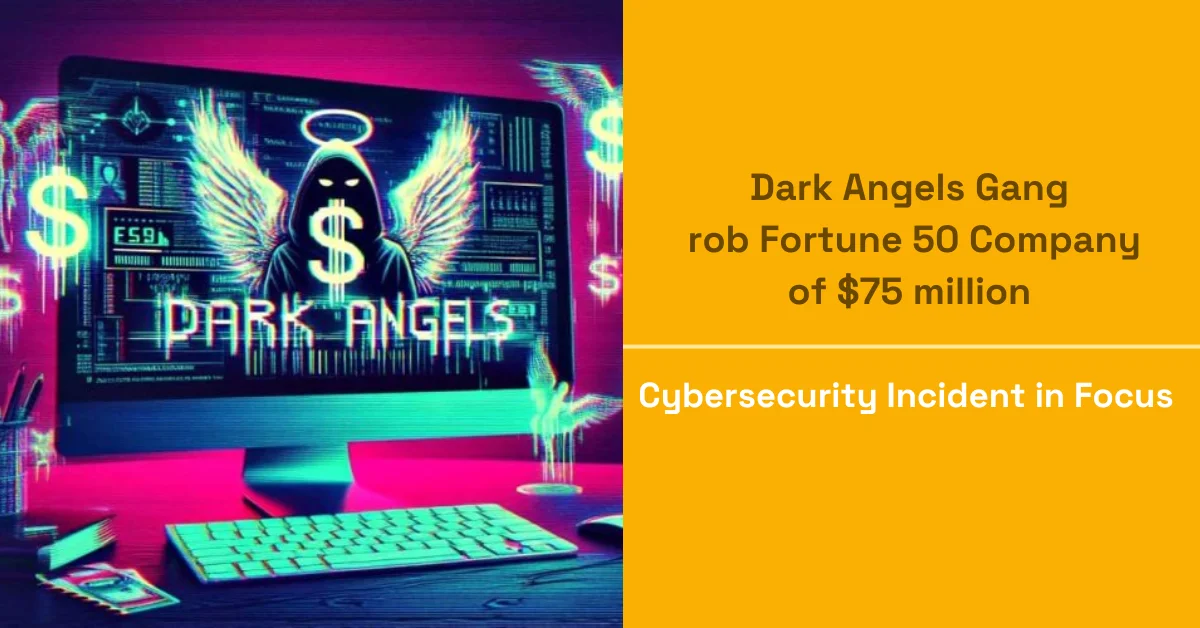 feat image for the Dark Angels ransomware gang 