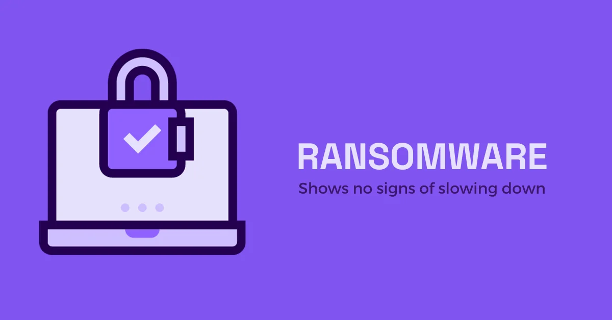 a blog image about ransomware attacks in 2023