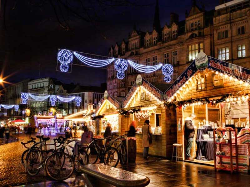 Christmas trees in Yorkshire & Humber