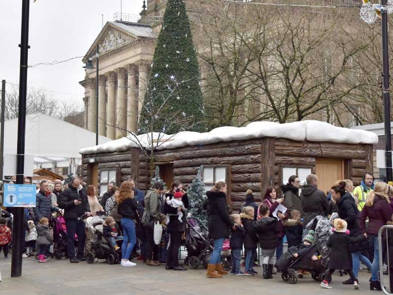Christmas trees in North West England