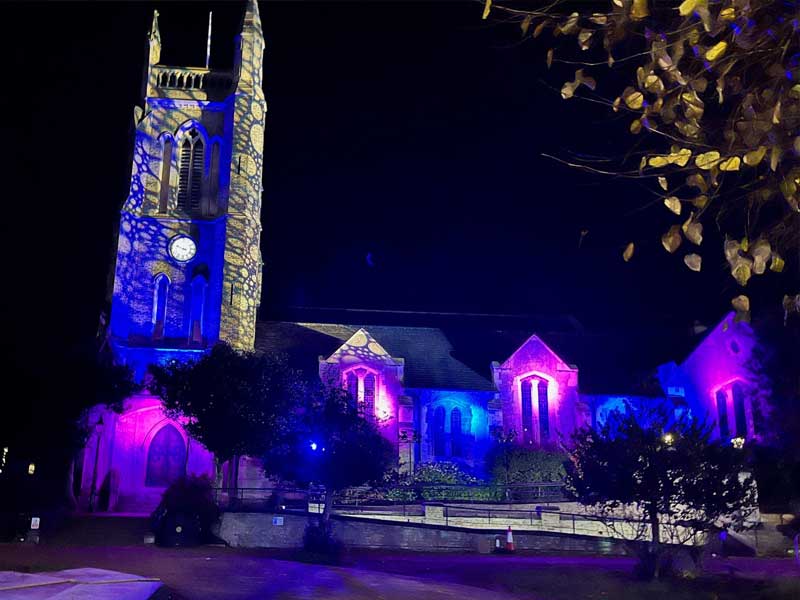 leytonstone-church-xmas-lights
