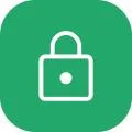 green lock icon