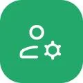 green account settings icon