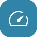 blue speed icon