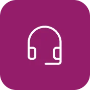 purple support icon