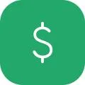 green dollar icon