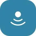 blue signal icon