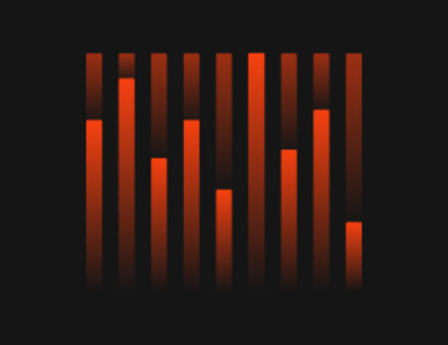 Blog post - Red - Vertical lines with background