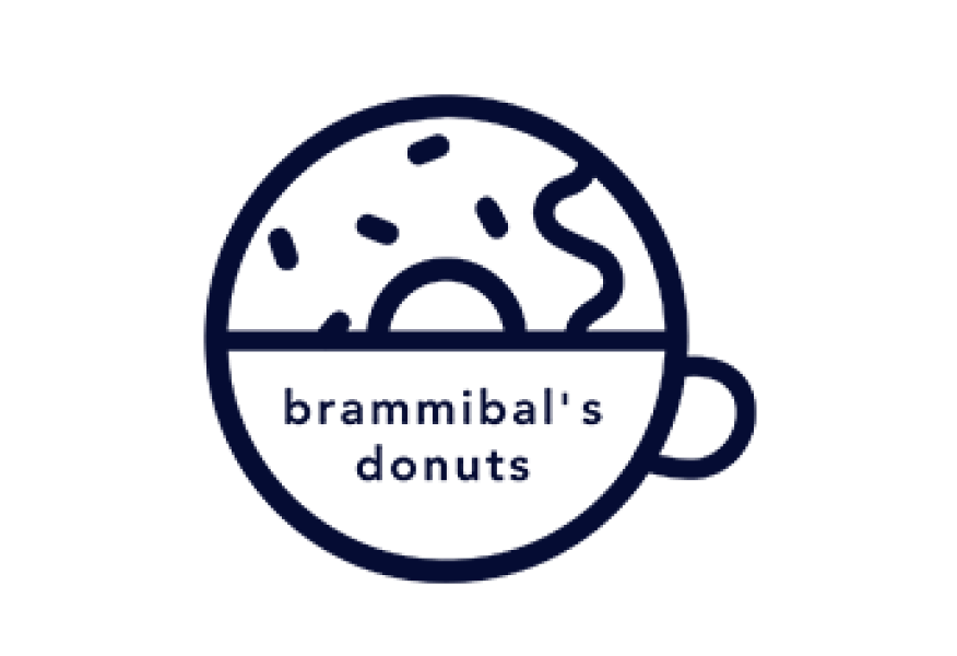 Logo - Brammibals Donuts - Navy