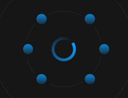 Blog Post - Blue - circle with 6 balls around it