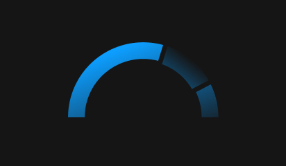 Blog post - Blue - Half circle with chevrons