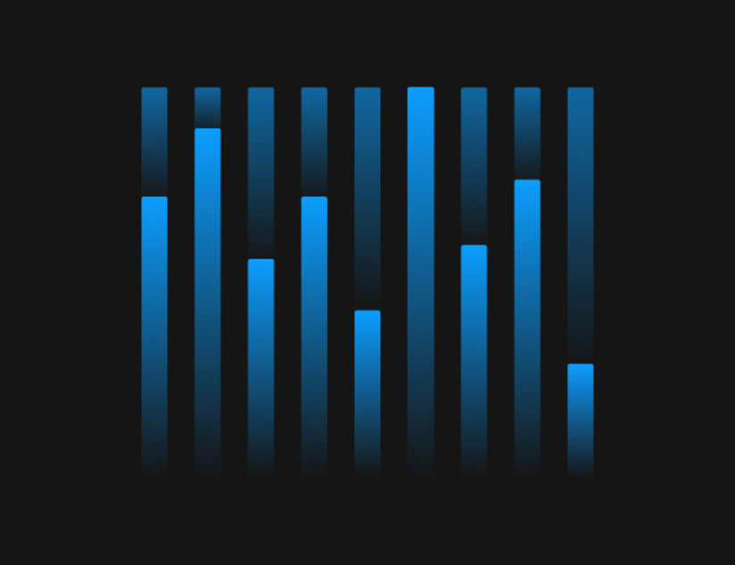 Blog post - Blue - Vertical lines with background