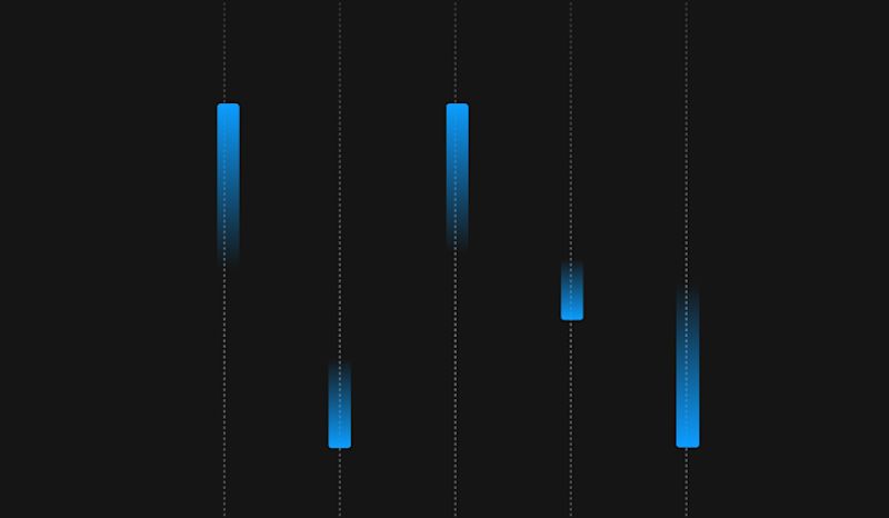 Blog post - Blue - Scattered lines from top to bottom