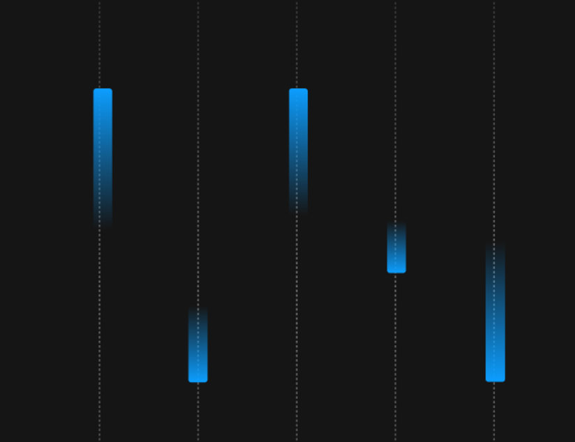 Blog post - Blue - Scattered lines from top to bottom