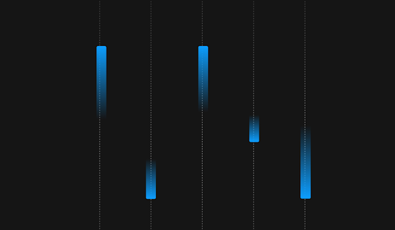 Blog post - Blue - Scattered lines from top to bottom