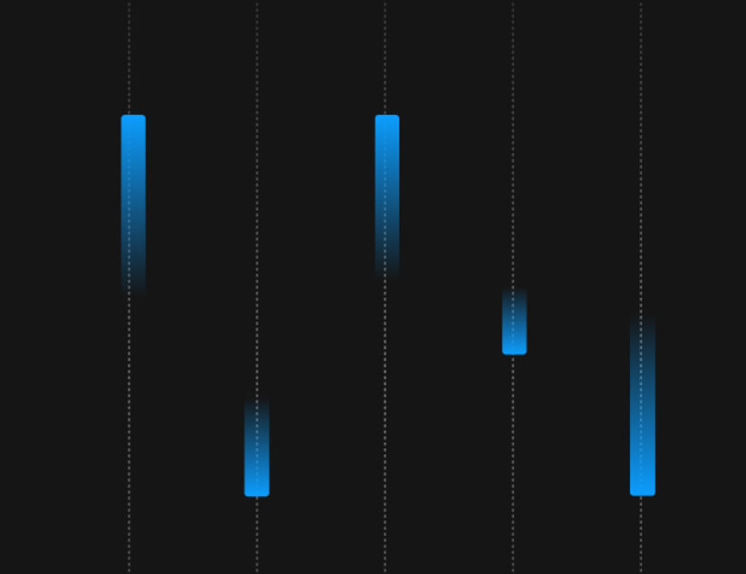 Blog post - Blue - Scattered lines from top to bottom