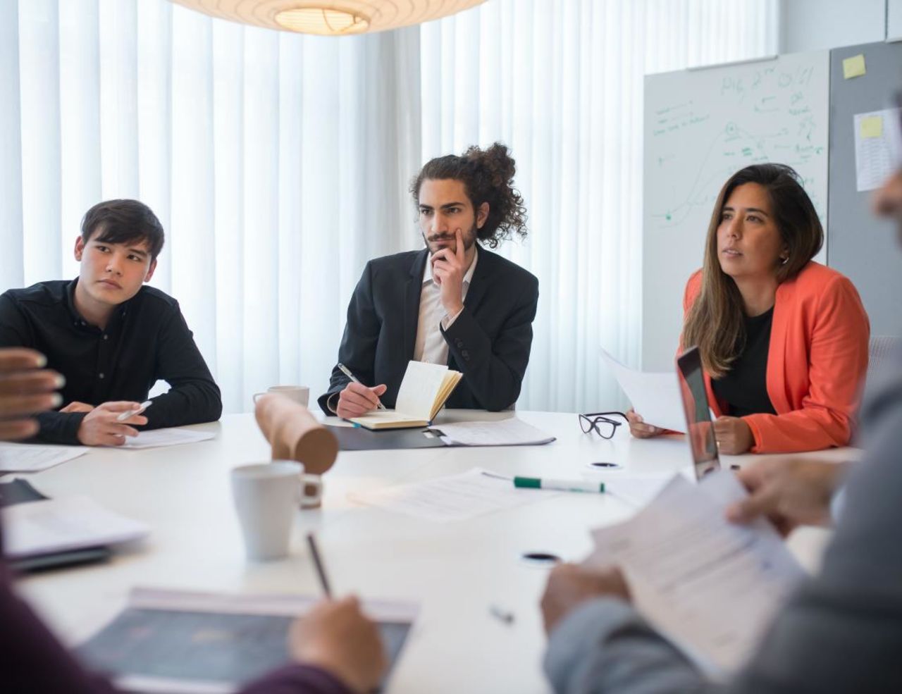 A foreign exchange risk arises in international trade when transactions are conducted in two different currencies.