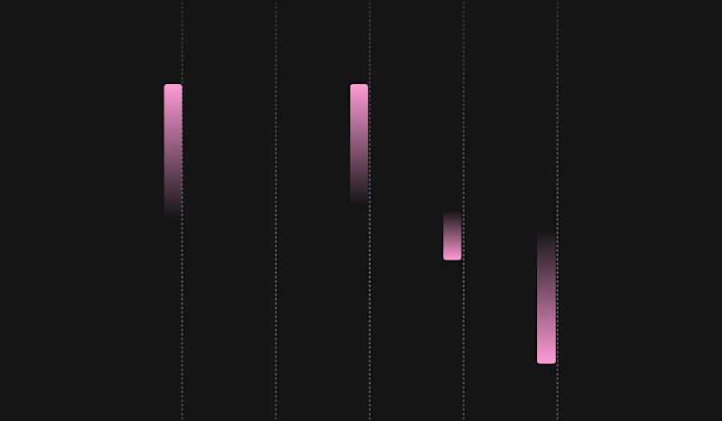 Blog post - Pink - Scattered lines from top to bottom