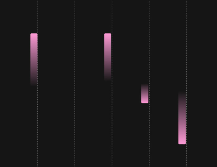 Blog post - Pink - Scattered lines from top to bottom