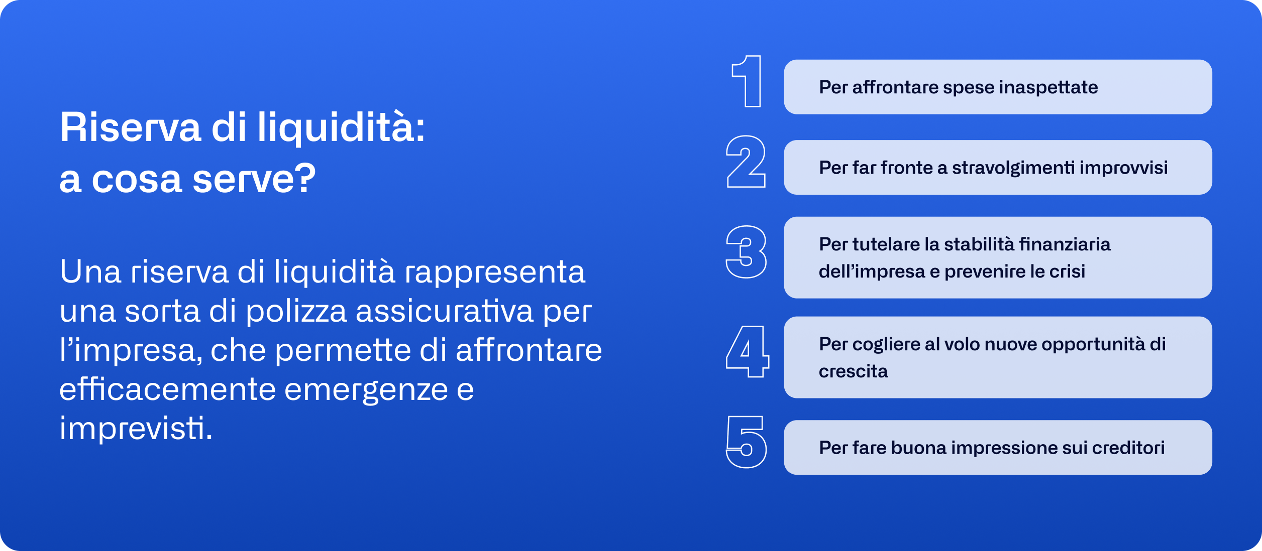 IT - Riserva di liquidità