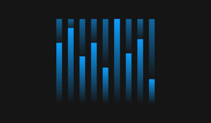 Blog post - Blue - Vertical lines with background