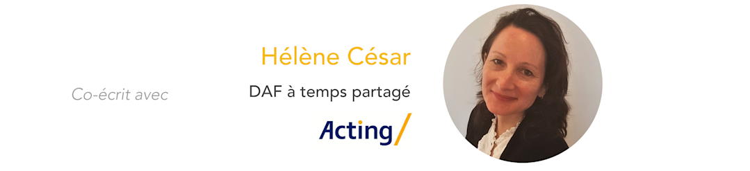 Co-écrit avec Hélène César DAF à temps partagé Acting Finances