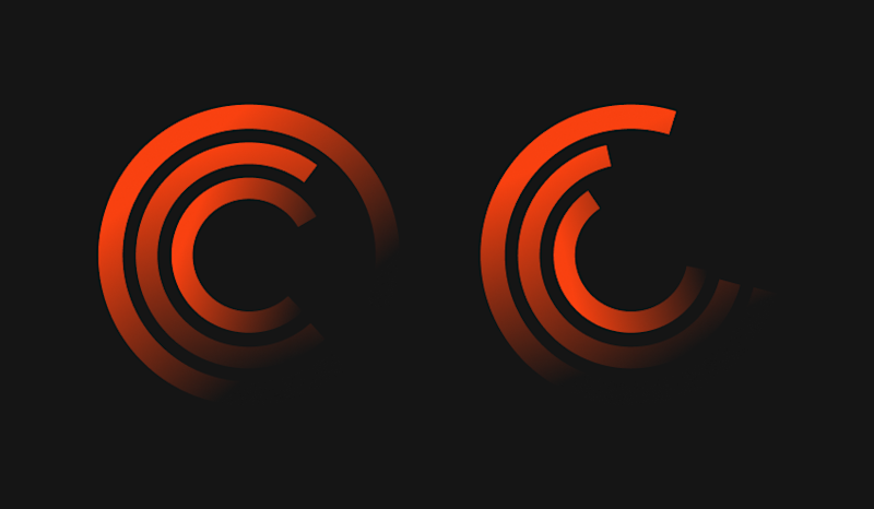 Blog post - Red - 2 circles loading design