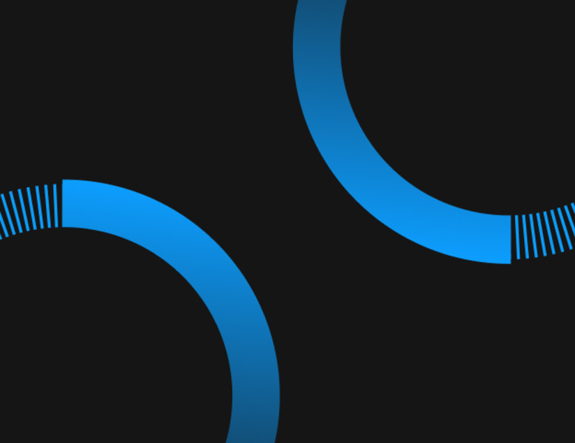 Blog post - Blue - 2 circles with chevrons rafters