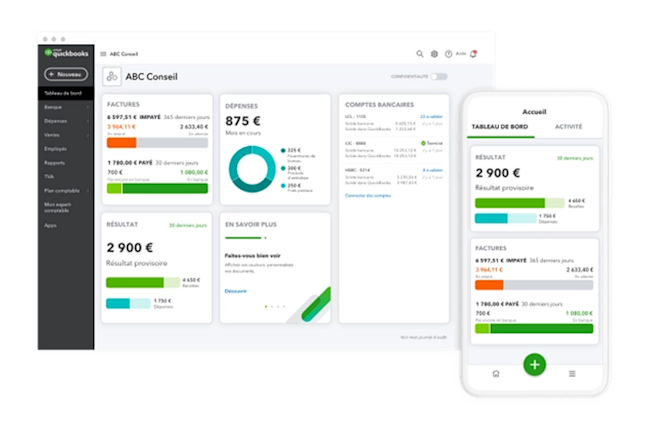 Vous utilisez Quickbooks? Découvrez notre intégration pour mieux piloter votre trésorerie