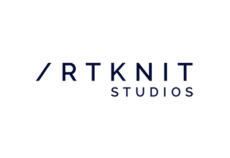 Logo - artknit - Navy