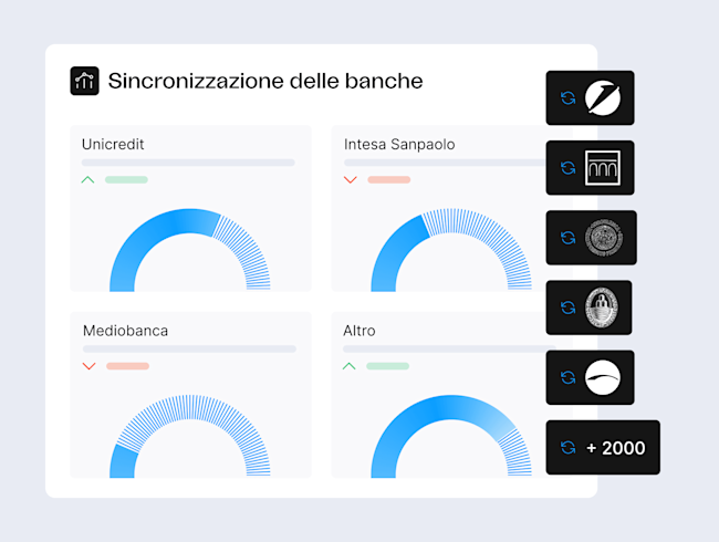 Agicap si sincronizza direttamente con le tue banche