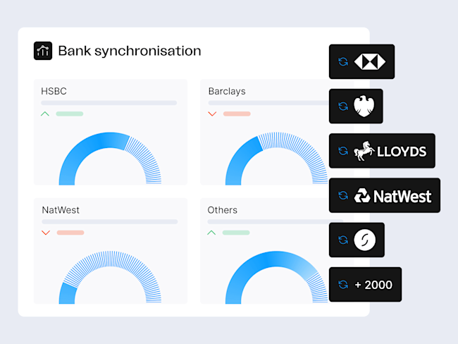 Agicap synchronises directly with your banks