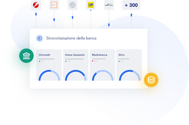 Agicap si sincronizza direttamente con le tue banche