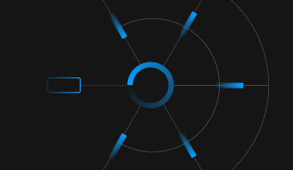 Blog post - Blue - Loading circle with lines
