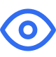 Icon Eye blue