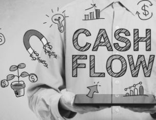 Infography cashflow components
