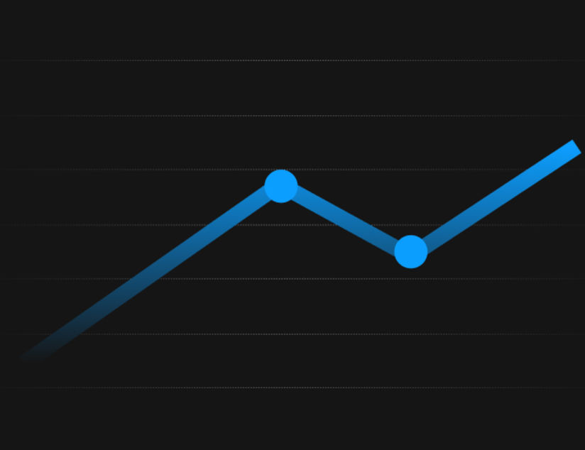 Blog post - Blue - Line chart with dots