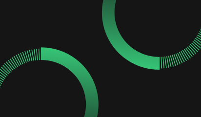 Blog Post - Green - 2 circles with chevrons