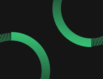 Blog Post - Green - 2 circles with chevrons
