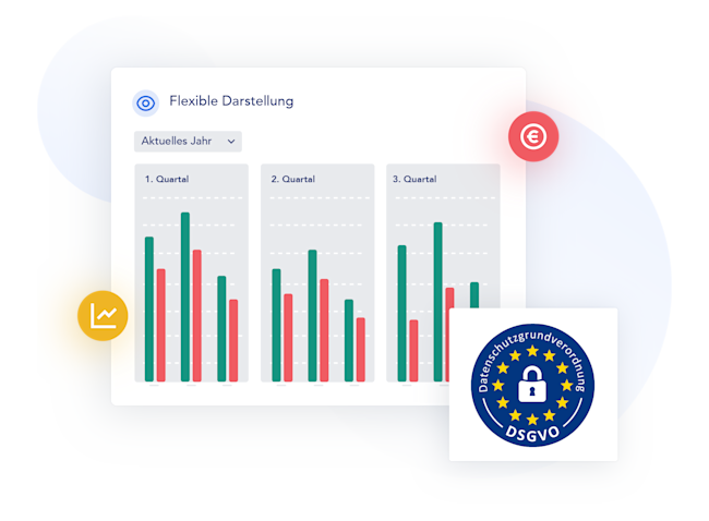 Unsere Partner sorgen für eine DSGVO-konforme Synchronisation Ihrer Geschäftskonten in unsere Software. Lesen Sie hier wie sicher Ihre Daten in Agicap sind.