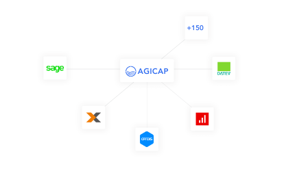 Integrate all your management tools directly into Agicap